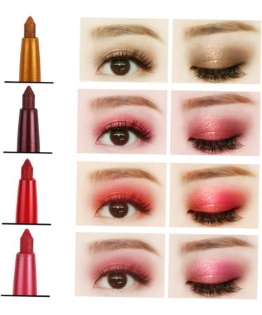 KALLORY 24 Pcs Colorful Eyeliner Ladies Suits Waterproof Eye Shadow Pen Metal Make up Kit Miss 1 count (Pack of 1) As Shownx2pcs - Buy Online on GoSupps.com