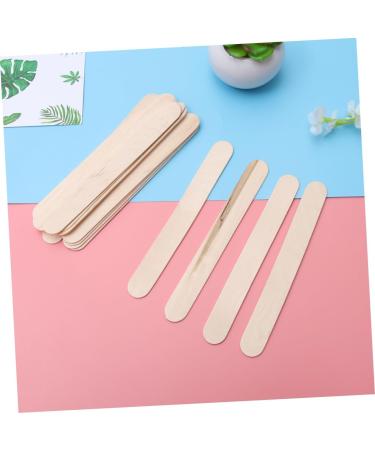 Angoily 50-Piece Wax Applicator Set - Wooden & Bamboo Spatulas for Easy Wax Application - Ideal for Women - Buy Online on GoSupps.com