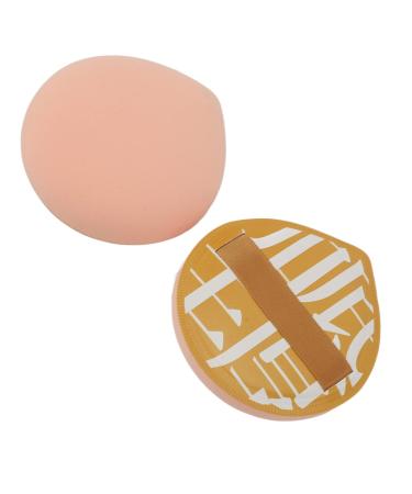 Powder Puff Ultra Soft Wet Dry Thickening Powder Pads for Cosmetics (Yellow)