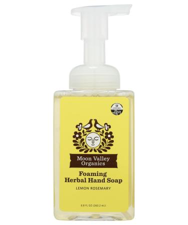 MOON VALLEY ORGANICS Lemon Rosemary Liquid Hand Soap 8.8 FZ