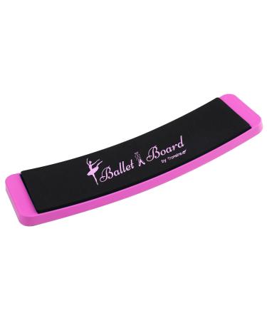 Ballet Turning Board for Dancers, Ice Skaters, Gymnasts and Cheerleaders - Portable Spin Turn Boards for Better Pirouette, Turns, Spinning and Balance Pink