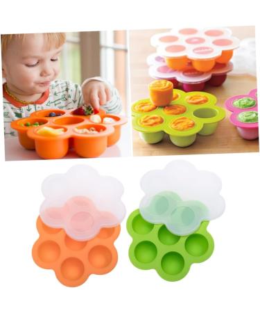 VICASKY Ice Mold 2pcs Food Container Fridge Containers Toddler Snack Containers Food Case Ice Tray Child Mold Ice Molds - Buy Online on GoSupps.com