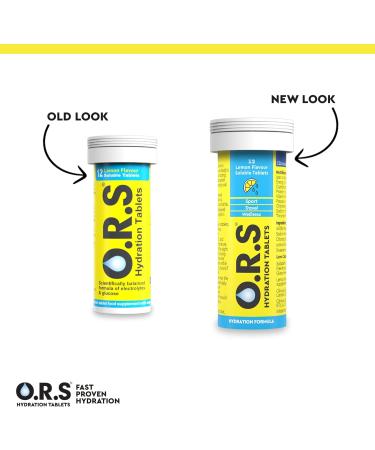 O.R.S. Hydration Tablets - Zitronengeschmack | Effektive Elektrolyte f r Optimalen Hydratation | Internationaler Versand - Buy Online on GoSupps.com