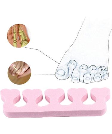 60 PCS Soft Sponge Toe Separators for Manicure & Pedicure - Nail Art Dividers for Toe & Finger Relaxation - Buy Online on GoSupps.com