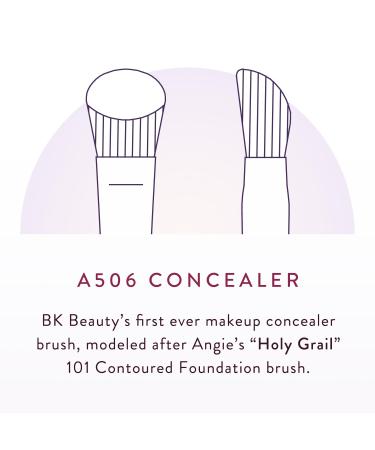 Buy BK Beauty Brushes - Angie Hot & Flashy A506 Concealer Brush | Viral Kitten Paw Face Brush for Perfect Under-Eye Concealing & Contouring | International Shipping Available - Buy Online on GoSupps.com