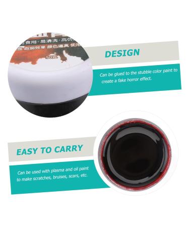 FRCOLOR 6 Pcs Realistic Fake Blood Makeup - Halloween Blood Props & Blood Gel for Scabs Special Effects & Food Coloring - Buy Online on GoSupps.com