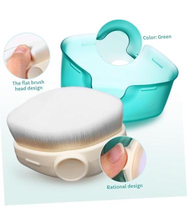 Vaguelly Sunscreen Brush Sunscreen for Face Sunblock Brushes Foundation Applicator Powder Foundation Brush Powder Puff Loose Powder Brush Face Brush Blush Brush Sun Block Brush Fiber Wool - Buy Online on GoSupps.com