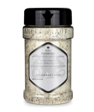 Ankerkraut Aioli-Pepper Salt - Flavored Finisher Salt for Aioli Butter | 310g Shaker | International Shipping Available - Buy Online on GoSupps.com