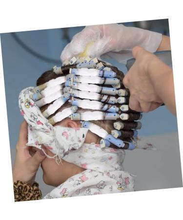 MAGICLULU 2 Hairdressing Perm Papers Stomach Tape Cotton Salon Coil Cotton Rounds for Hair Cotton Beauty Coil Makeup Supplies Cosmetics White Absorbent Cotton Dedicated - Buy Online on GoSupps.com