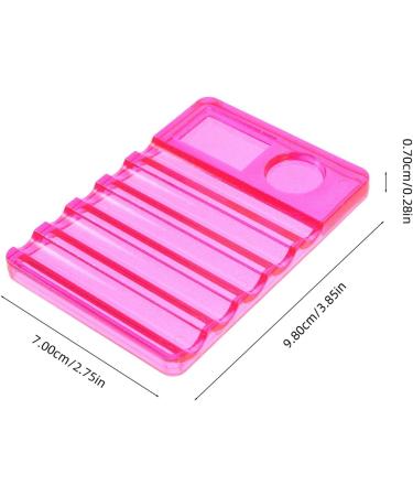 minkissy minkissy Makeup Mixing Palette For Nail Art Brush Holder Nail Polish Mixing Tray Supplies For - Buy Online on GoSupps.com