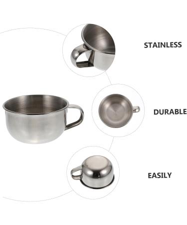 Shop Minkissy Metal Shaving Soap Bowl - Premium Razor Foam Mug for Men | International Shipping - Buy Online on GoSupps.com