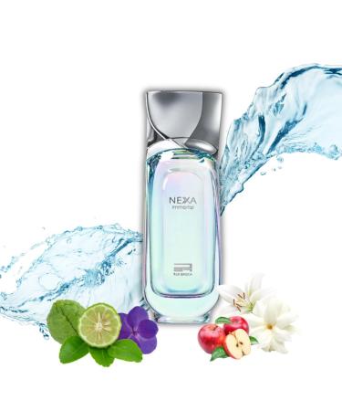 NEXA Immortal Pour Homme Eau de Parfum Spray For Men 3.4 Fl. Oz - Buy Online on GoSupps.com