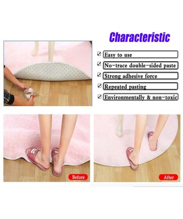 JSITON Nano Grip Tape 16.5 FT x 1.2 Inch Reusable Removable Washable Double Sided Sticky Strips Seamless Traceless Tape Adhesive Kitchen Holder Clear-16.5ft - Buy Online on GoSupps.com