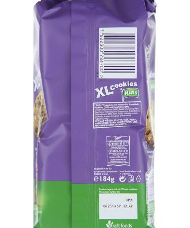  Mondelez International Milka Biscuits XL Nuts with chocolate and hazelnut drops 184 g - Buy Online on GoSupps.com