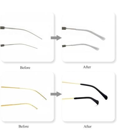Ohyer 8 Pair Silicone Anti-Slip Glasses Ear Pads & Accessories - Prevent Slipping with Comfortable Antlersh Covers & Straps | Ideal for All Glasses - International Shipping Available - Buy Online on GoSupps.com
