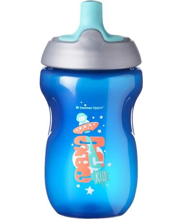 Tommee Tippee Sportee Toddler Sports Sippy Cup 3-Pack | Spill-Proof BPA-Free 10oz Cup for 12+ Months (Blue, Gray, Teal) - Buy Online on GoSupps.com