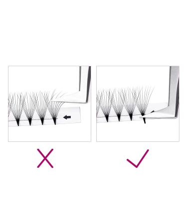Premium 10D 0.07mm Russian Volume Eyelash Extensions | Pre-made CC Curl 8-14mm | International Shipping - Buy Online on GoSupps.com