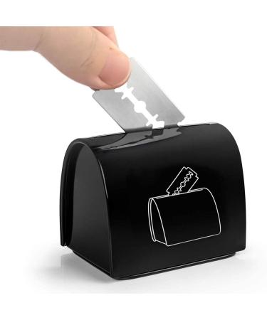 Storage Box for Used Razor Blades - Safety Blade Disposal Box for Hair Salons | International Shipping - Buy Online on GoSupps.com