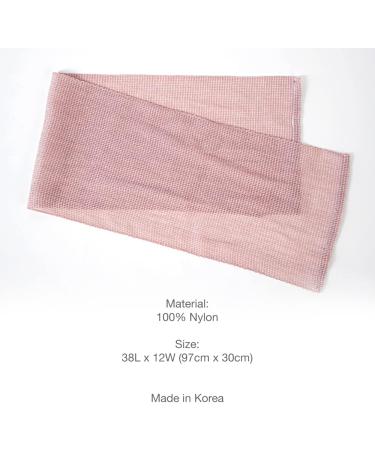 JUNRO Exfoliating Shower Towel (3 Pack) - Soft Purple Nylon Washcloth for All Skin Types - Buy Online on GoSupps.com