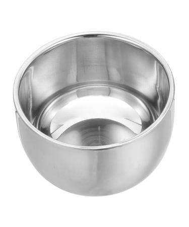 Adocarn foam foam for shaving foam shaving shell made of stainless steel container for shaving soap shaving foam foam foam foam foam foam foam foam shell metal metal man mug double-walled stainless steel