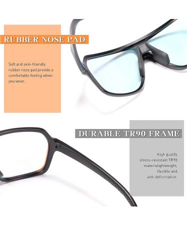 KAPVOE Photochromic Cycling Glasses | Men Women Sports Sunglasses MTB Biking UV Protection - Buy Online on GoSupps.com