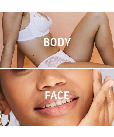 Veet Pure Hot Wax Argan Oil Body and Face 250ml each 1 Spatula 12 Reusable Fabric Strips Sugar Wax Kit Natural Ingredients Long Lasting Results Hair Removal (Packaging may vary) - Buy Online on GoSupps.com