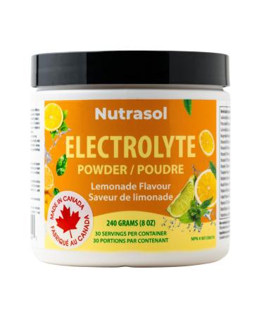 Advance Electrolytes w/Key Nutrients Minerals & Vitamins | Antioxidant | Pre&Post Workout Hydration Solution | Boost Energy | Helps Body Hydrate During Physical Activities | Made in Canada