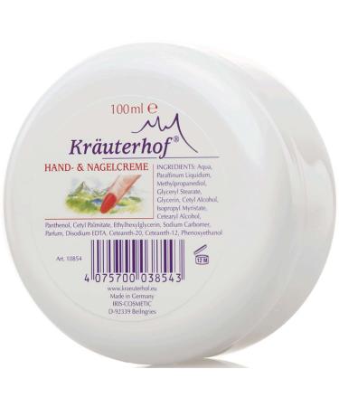 Kr uterhof hand and nail cream 100ml can pack of 2