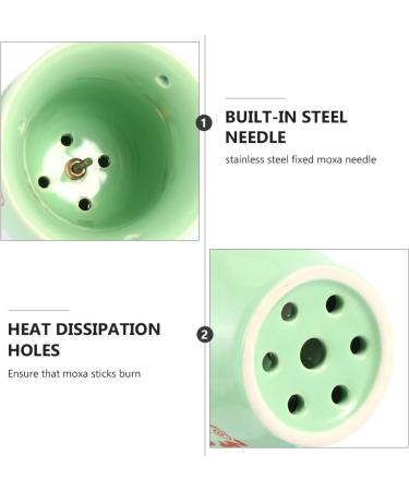 Buy Milist Moxibustion Scratch Cup - Ceramic Moxa Case & Massage Tool for International Shipping - Buy Online on GoSupps.com