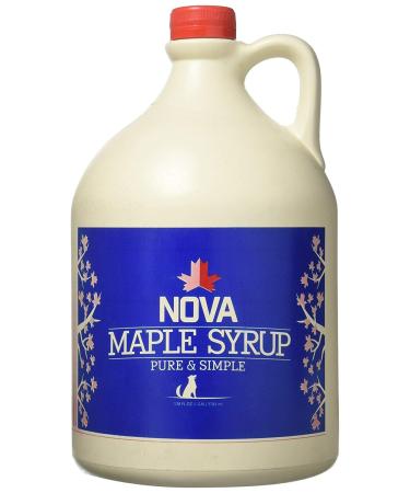 Nova Maple Syrup - Pure Grade-A Maple Syrup (Gallon) 128 Fl Oz (Pack of 1)