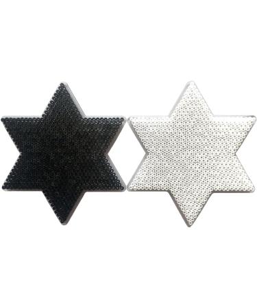 2.6MM Mini Iron Fuse Beads Set - White and Black (10000pcs each) for Crafts, DIY Decor - Includes 1 Ironing Paper - Buy Online on GoSupps.com