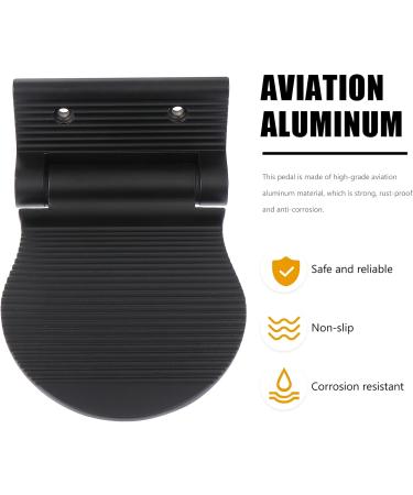 Buy 1pc Anti-Slip Shower Pedal Footstool | Durable Aviation Aluminum Shower Tool for Easy Shoe Wearing & Bathroom Rest - International Shipping Available - Buy Online on GoSupps.com