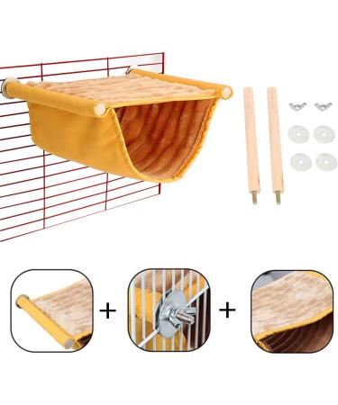 JVHLOV Bird Nest Parrot Hammock Bunk Winter Warm Bird Nest Bed Parrot Cage Sleeping Bed Hanging Hammock Snuggle Hut Parrot House Tent Toy Bird Cage Perch - Buy Online on GoSupps.com
