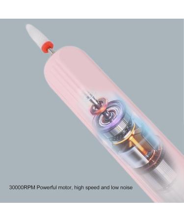 Electric Nail Drill Nail Polish Grinder 30 000 RPM Professional Polishing with 6 Heads for Home Salon Use (Cosiki89rozp3igk-12) - Buy Online on GoSupps.com