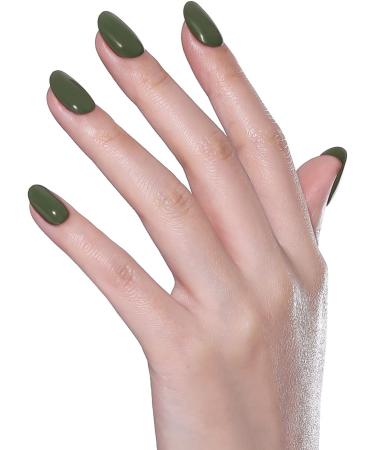 Bluesky Gel Nail Polish Seductive Mini FW1909 Khaki Green Long Lasting Chip Resistant 5 ml Requires Drying Under UV LED Lamp - Buy Online on GoSupps.com