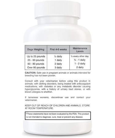 Nutrovix Chihuahua Hips & Joint Support - 60 Count - Buy Online on GoSupps.com