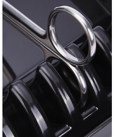 WenTigDY Professional Salon Scissors Holder Racks Barber Shop Shears Stand Black 1 - Buy Online on GoSupps.com