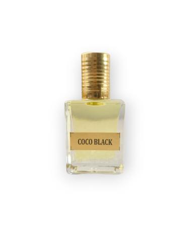 COCO BLACK Premium Attar-Atar Perfume Oil Fragrance for Men and Women Unisex Parfume Scent Spray Long Lasting Roll On Essential Oil Itar Semi Natural Non Alcoholic Size Volume: 12ML (0.4 Fl Oz).