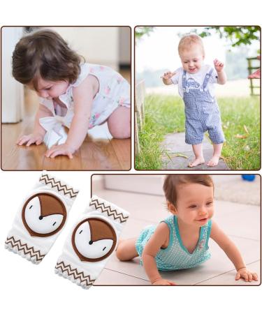 Cartoon Fox Baby Knee Pads - Anti-Slip Protectors for Crawling Toddler Knees - Buy Online on GoSupps.com
