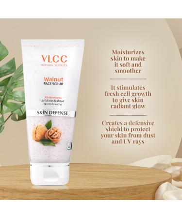 Buy VLCC Walnut Face Scrub (80gm) - Exfoliating & Nourishing | International Shipping Available - Buy Online on GoSupps.com