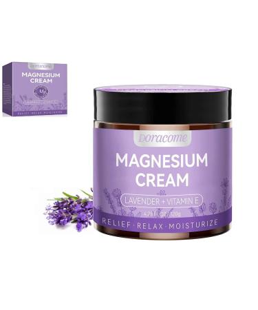 Doracome Magnesium Lotion | Magnesium Cream for All skin types Bedtime Routine Fast-Absorbing Non-Greasy Unscented for Legs Calves & Feet 4.23 fl oz-4