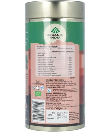 Organic India Organic Tulsi Masala Chai 100g - Buy Online on GoSupps.com