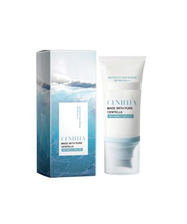 Centella Sunscreen SPF 50 Centella Water-fit Sun Serum SPF50+ PA++++ Calming Moisture Daily Sunscreen face & body sunscreen UV Defense No Sticky Refreshing sun cream