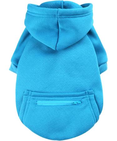 JECIKELON Winter Dog Hoodie Sweatshirt - Waterproof Chihuahua Costume (X-Small Y02-Blue) | Stylish & Warm Pet Apparel - Buy Online on GoSupps.com