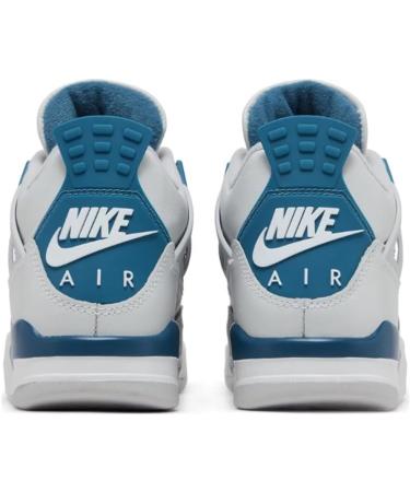 Buy AIR JORDAN 4 Retro Black/White-Metallic Silver 555028-001 Size 42.5 | International Shipping Available - Buy Online on GoSupps.com