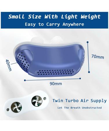 Smart Electric Anti Snoring Stopper - Silicone Device for Better Sleep (White) - Buy Online on GoSupps.com