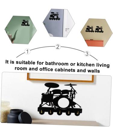 Alipis Hook up Has Towels Keychain Decor Coat Hangers Wooden Coat Hooks Wall Clothing Hook Clothes Ornament - Buy Online on GoSupps.com