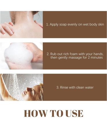  REPWEY 2 pcs PureHarmony Turmeric Odor Eliminating Soap Turmeric Soap for Skin Lightening Turmeric And Honey Soap Bar Cleansing Natural Handmade Soap for All Skin - Buy Online on GoSupps.com