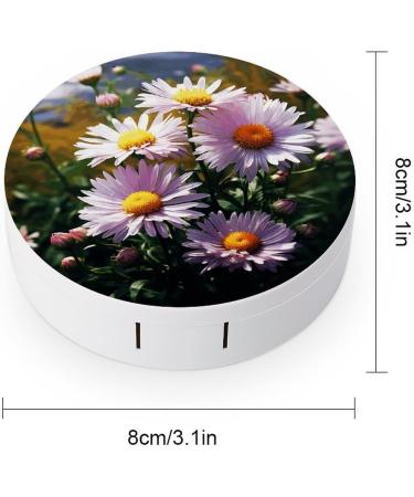 Buy Daisy Plants Print Contact Lens Case | Durable Contact Lens Care & Travel Box - Buy Online on GoSupps.com