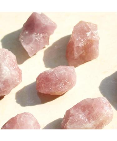 Natural Crystal Rough 30-40mm Natural Raw Rose Quartz Rough Love and Minerals Fish Tank 30-40 mm Pink - Buy Online on GoSupps.com
